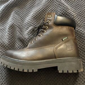 Timberland PRO Men's Dark Brown Work Boots